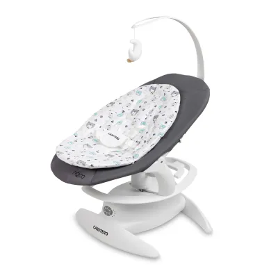 Caretero elektriskais šūpuļkrēsls 2in1 Noco, grafīts