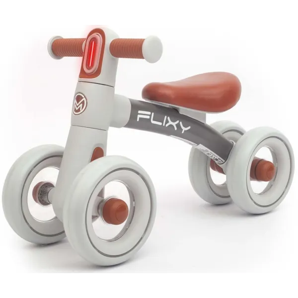 Milly Mally keturratis paspirtukas Flixy, Grey