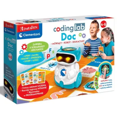 Clementoni Gry Edukacyjne 50730 Edukacyjny Robot Doc