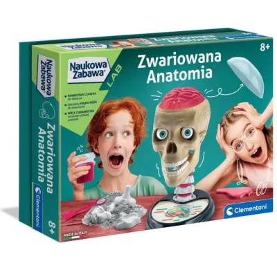 Clementoni Naukowa Zabawa Lab 50697 Zwariowana Anatomia