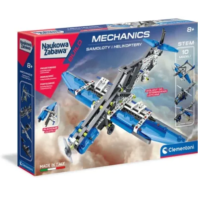 Clementoni kūrybinis rinkinys,Skrydžio mechanikai", 60950