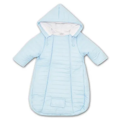 Neizpūšams aploksne/kombinezons zīdaiņiem, Zils, 62 cm.