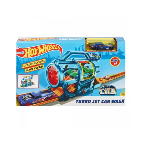Mattel Hot Wheels autoplovykla ,,Turbo Car Wash“, FJN35