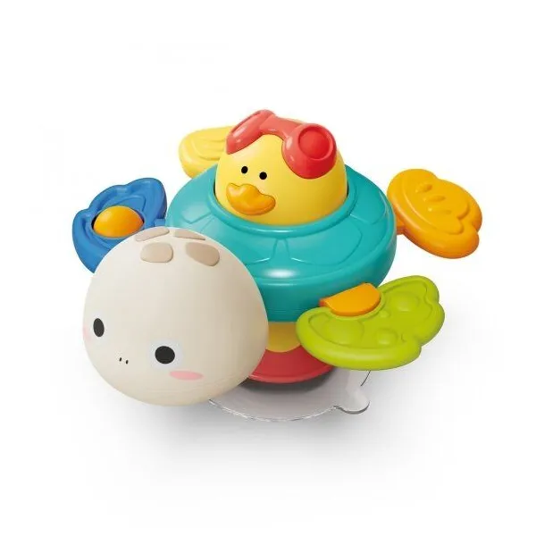 Babyono sensorā rotaļlieta ar piesūcekņa pamatni 1584, bruņurupucis