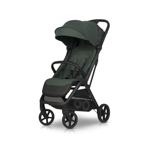 Kompakts sporta ratiņš Easy go Trix, Sage green