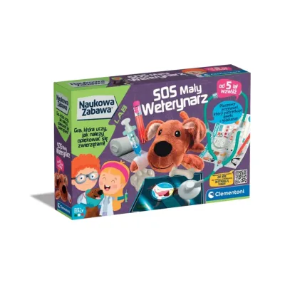 Clementoni zinātnes laboratorija,Mazais veterinārs", 50712