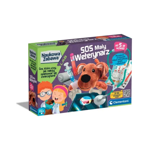 Clementoni mokslo labaratorija ,,Mažasis veterinaras", 50712