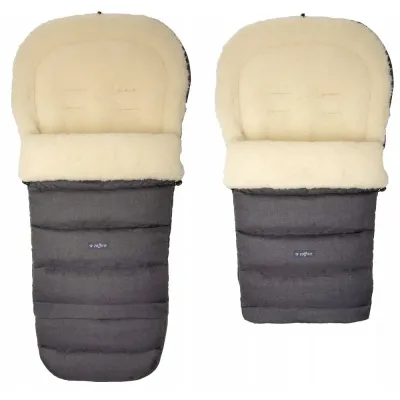 Pagarināms vilnas maisiņš WOMAR ZAFFIRO S-20+ IGROW, grafīts