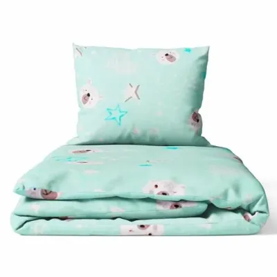 135/100 cm. Ankras 2 dalių patalynės užvalkalų komplektas