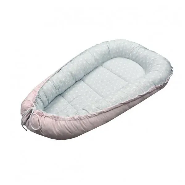Ankras ligzda 90x60 cm, "Rombi", pelēki rozā