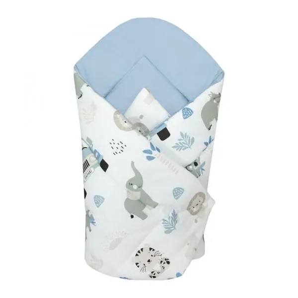 Ankras vokelis 80/80 cm., "Zoo sodas", mėlynas