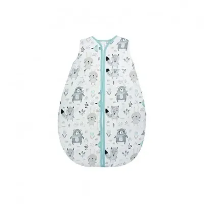 Ankras vokelis/miegmaišis "Gyvūnai", žalia, 62-74 cm.