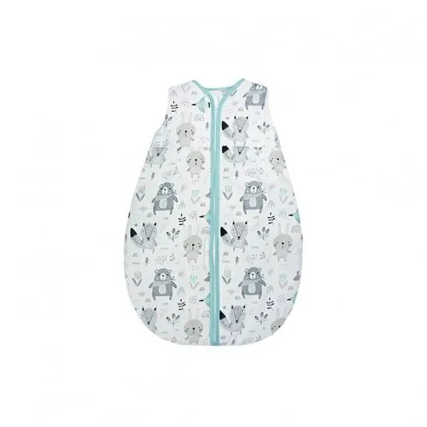 Ankras vokelis/miegmaišis "Gyvūnai", žalia, 62-74 cm.