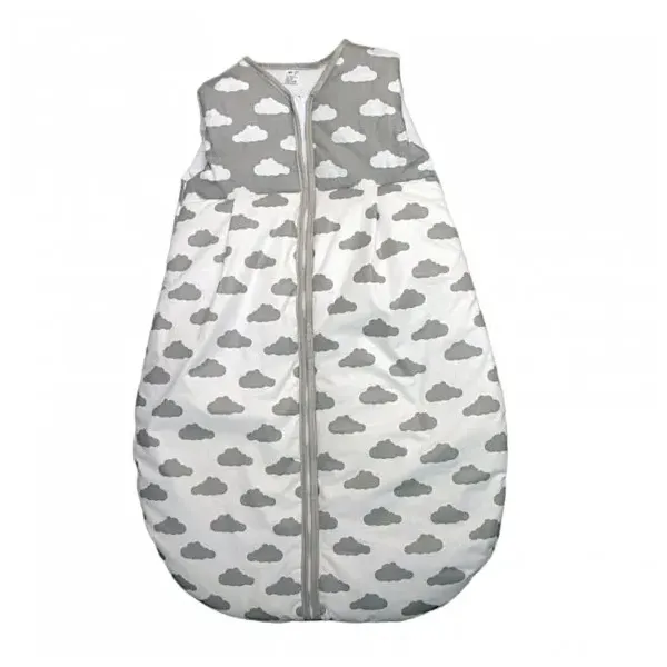 Ankras vokelis/miegmaišis "Debesėliai", pilka, 62-74 cm.