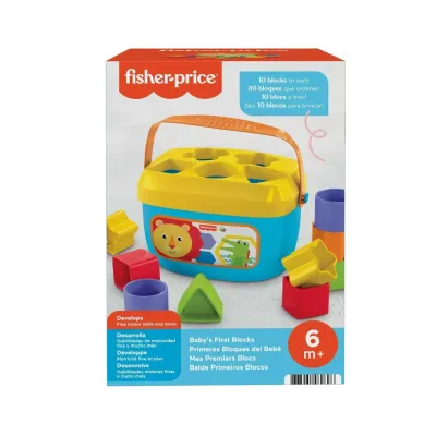 Fisher Price komplekts "Pirmie klucīši mazulim", FFC84