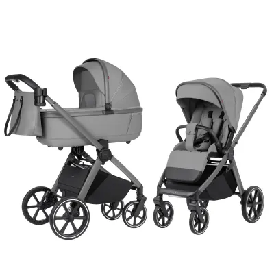 2in1 rati Carrello Omega Deluxe, Cliff grey