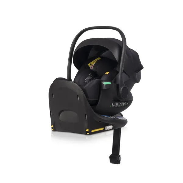 Pasisukanti, gulima autokėdutė su isofix baze Easy go Buz Pro Xtd I-size 0-13, Ink