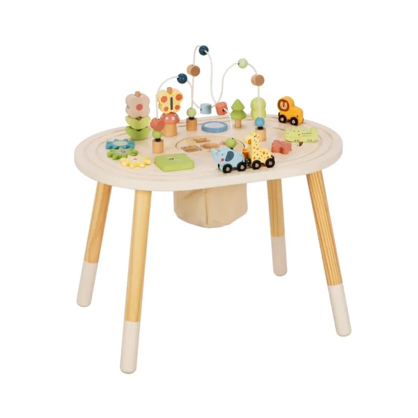 Tooky Toy edukacinis žaidimų stalas ,, Miško kelionė", TJ789