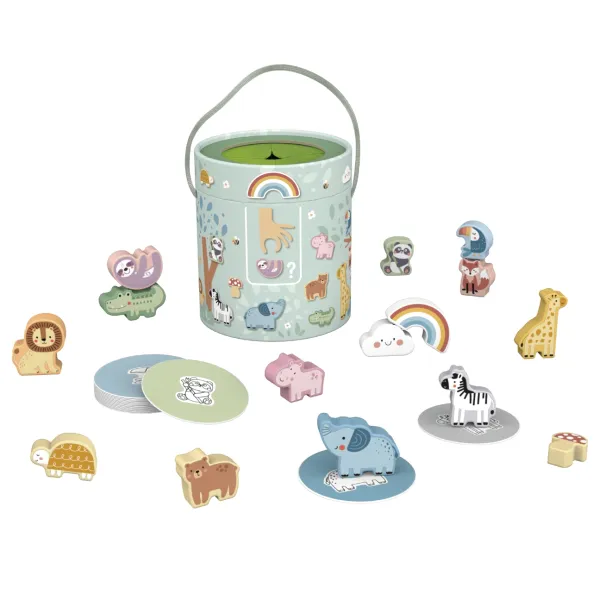 Tooky Toy zoologijos sodas kibirėlyje, TK635A