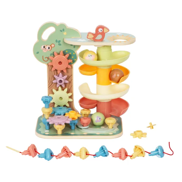 Tooky Toy TJ632N Drewniane zakręcone drzewo