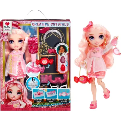 MGA madinga lėlė ,,Rainbow High Creative Crystals", Bella, 121367