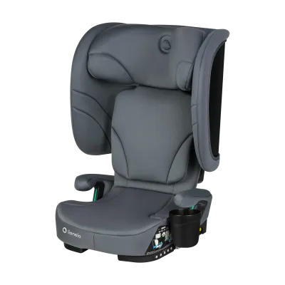 Sulankstoma autokėdutė Lionelo Orin I-size isofix 15-36 kg., Grey graphite
