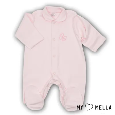 Rāpuļtērps ar uz āru vērstām šuvēm, rozā, 56 cm.