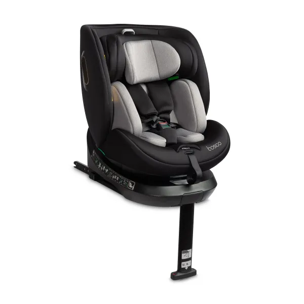 Autokėdutė Caretero Bosco I-size 0-36 kg., 360°, Black