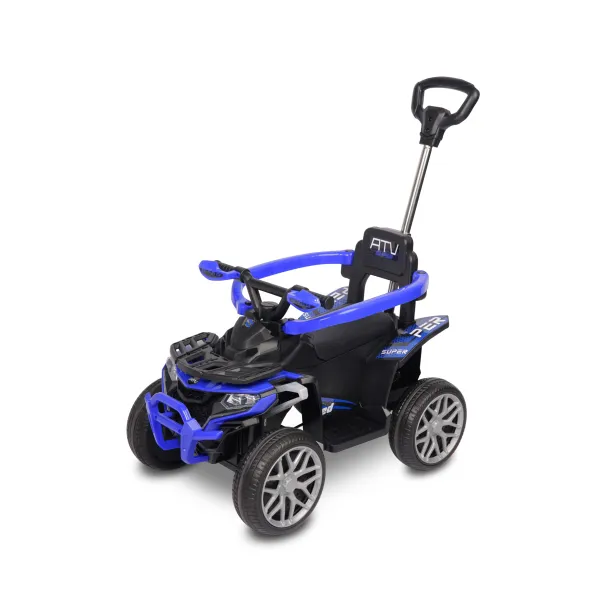 Paspiriama mašinėlė su stumimo rankena Toyz Movix, blue