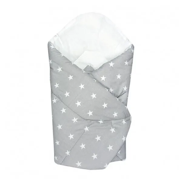 Ankras vokelis 80/80 cm., "Midi žvaigždės", pilka