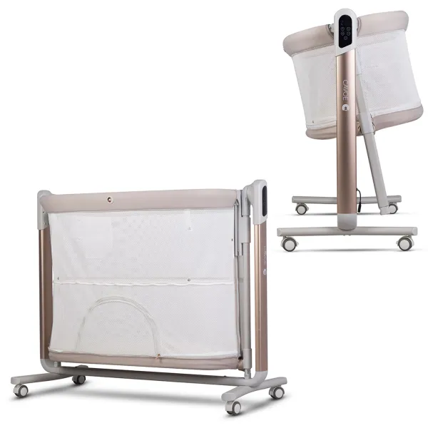 Supamas lopšiukas - maniežas 4in1 Cavoe COQ, cashmere