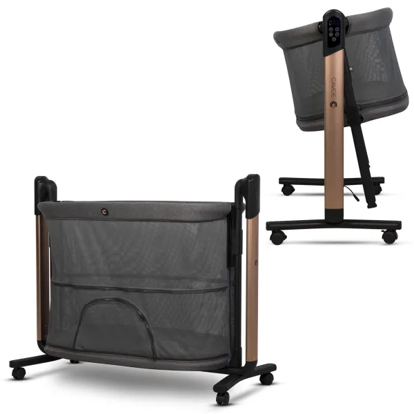 Supamas lopšiukas - maniežas 4in1 Cavoe COQ, meteorite