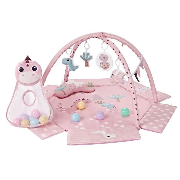 TinyMini CC9881 Mata edukacyjna Dino Pink