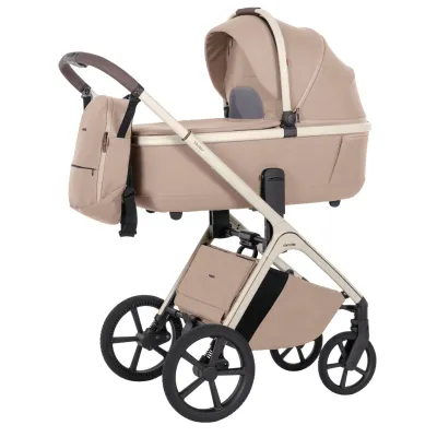 2in1 vežimėlis Carrello Vector, Walnut beige