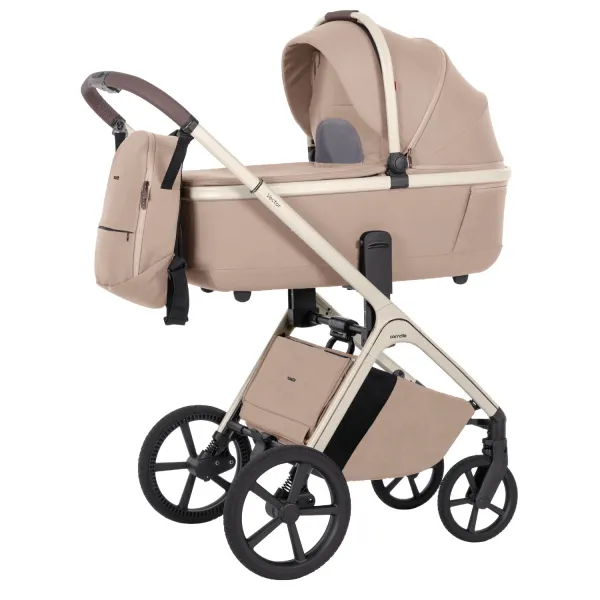 2in1 vežimėlis Carrello Vector, Walnut beige
