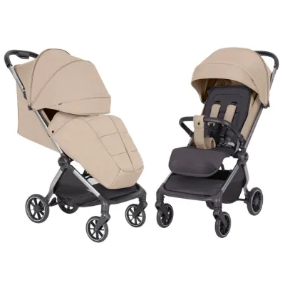 Kompaktiškas sportinukas Carrello Atom M CRL-5527, Snow Beige