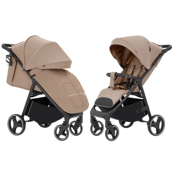 Sportinis vežimėlis Carrello Bravo CRL-8512, Deep Beige