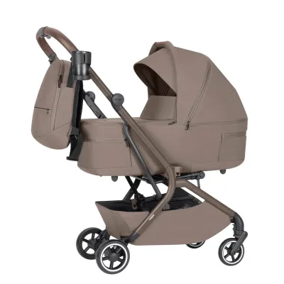 Universalus vežimėlis 2in1 Carrello Magia CRL-6555, Cocoa beige