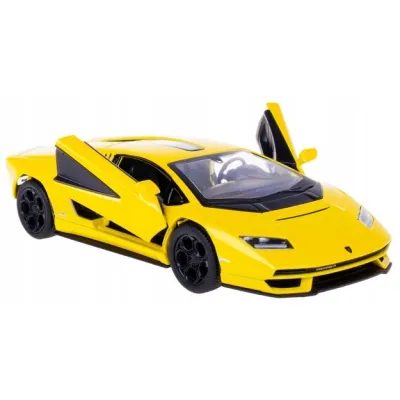 KiNSMART automobilis, Lamborghini Countach LPI 800-4, geltonas