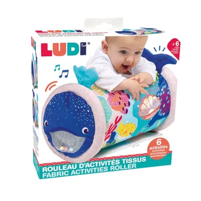 LUDI kūdikių volelis, banginis, L30149