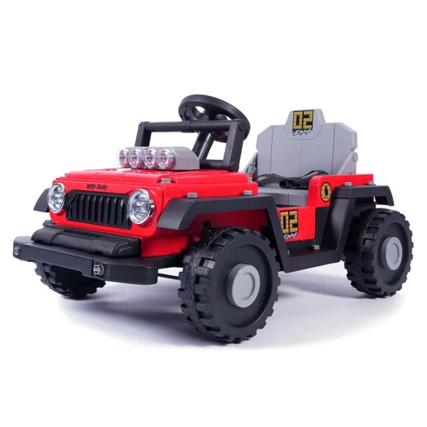 Milly Mally elektromobilis Prime 2in1, Red