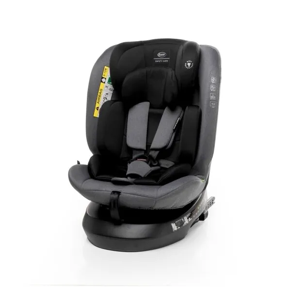 4Baby autokėdutė MATT-FIX I-SIZE, 40-150CM, tamsiai pilka