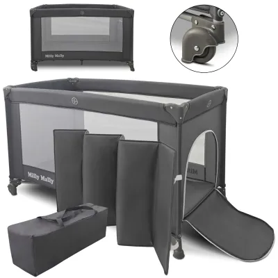 Maniežas Milly Mally Mirage, Dark Grey