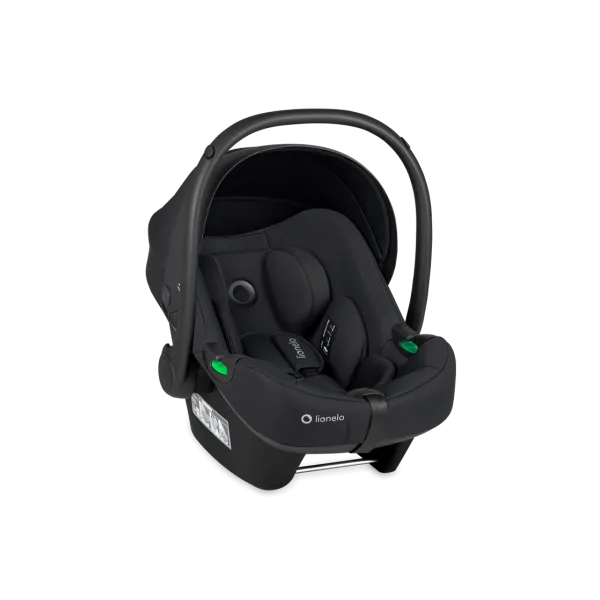 Autokėdutė Lionelo Astrid I-size 0-13 kg., Black onyx