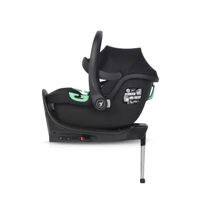 Autokėdutė su baze Colibro Petit Pro I-size, 0-13 kg. Onyx