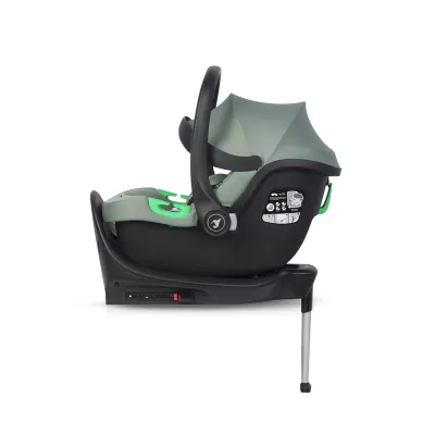 Autokėdutė su baze Colibro Petit Pro I-size, 0-13 kg. Pine