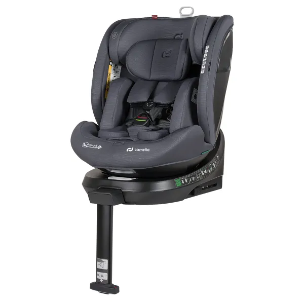 Autokėdutė Carrello Octopus I-size 0-36 kg. 360., Deepwater Grey