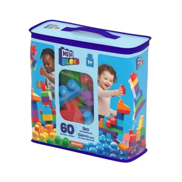 Fisher-Price Mega Bloks First Builders konstruktorius, 60 detalių