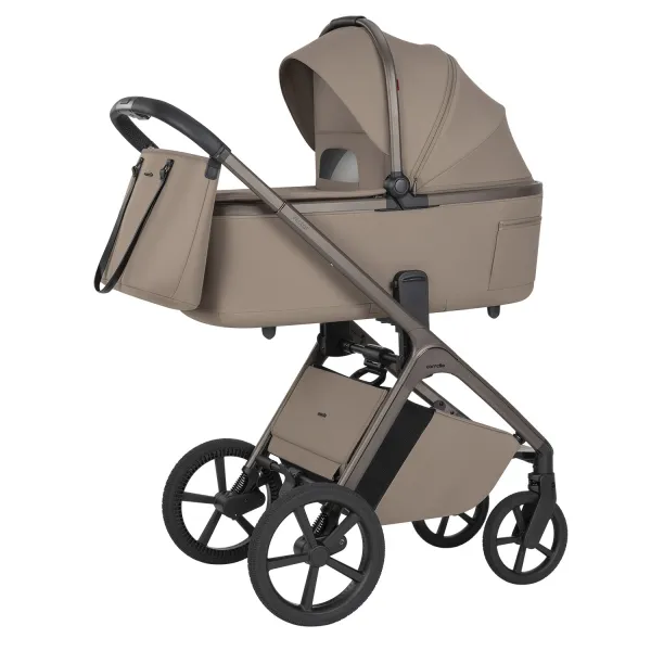 Susilankstantis su lopšiu 2in1 Carrello Vector F CRL-6700, Flannel Beige