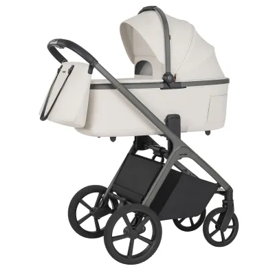 Susilankstantis su lopšiu 2in1 Carrello Vector F CRL-6700, Zephyr Beige